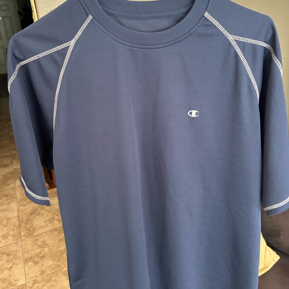 Champion Men's Navy Performance Tee